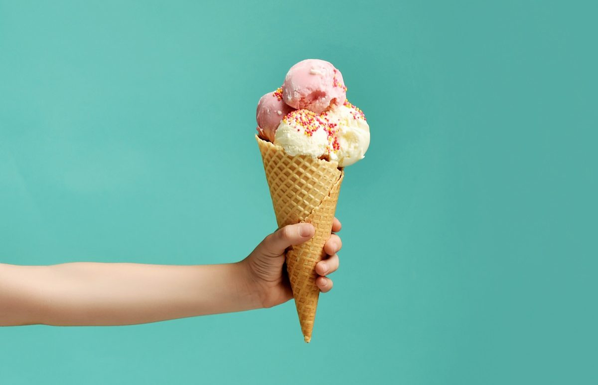 lody mleczno-owocowe
