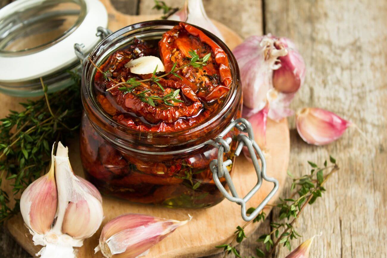 czy suszone pomidory w oleju są zdrowe