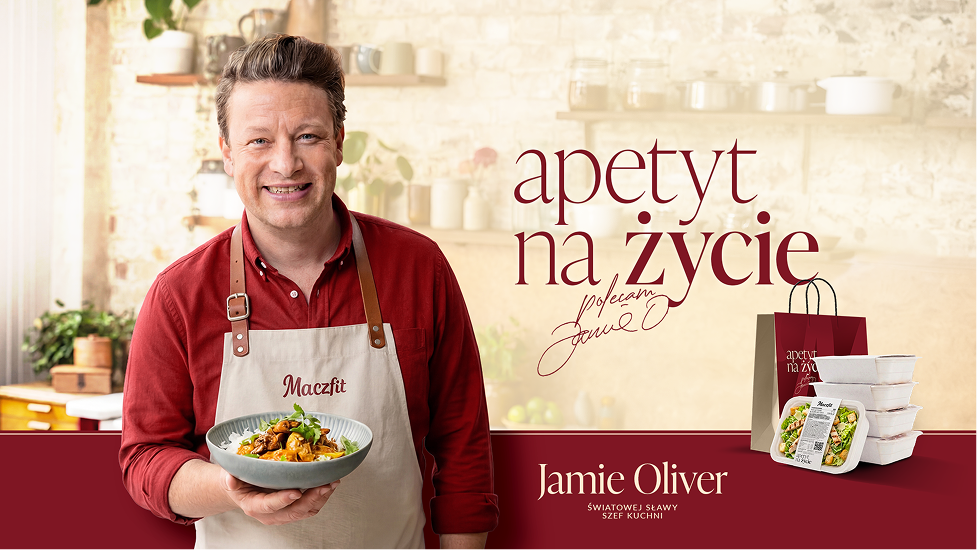 Jamie Oliver cooking with Maczfit
